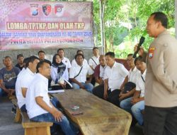 Bukan Sekadar Lomba, Polres Bondowoso Asah Kemampuan Personel Lewat Simulasi Olah TKP Demi Keadilan Pasti