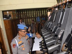 337 Senjata Api Polisi di Bondowoso Disisir Bidpropam Polda Jatim, 7 Pucuk Dinyatakan Tidak Layak Pakai!