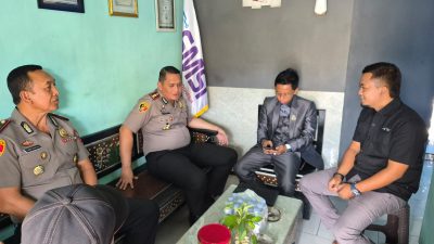 Kapolres Bondowoso Kunjungi SMSI, Dukung Perusahaan Pers Lokal yang Profesional