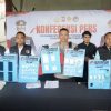 Polres Mojokerto Kota Amankan 57 Tersangka dan Barang Bukti Ungkap Narkoba Senilai 1,1 Miliar