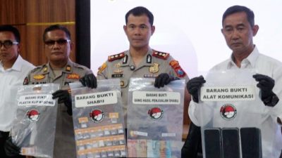 Polres Probolinggo Kota Ungkap 6 Kasus Narkoba dan Amankan 9 Tersangka Pengedar Sabu