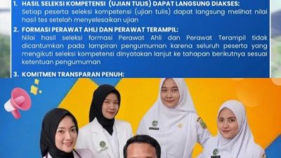 Klarifikasi RSUD dr. Koesnadi Bondowoso: Peserta Perawat Sudah Tahu Nilai Tes Langsung, Skill Test Jadi Penentu Lolos