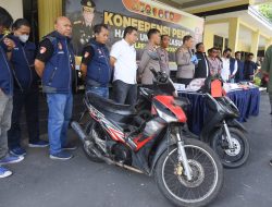 Polres Bondowoso Ringkus DPO Curanmor dan Ungkap Kasus Perampasan Motor