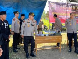 187 Peserta Ikuti Tes Ayam Jago PSHT, Kapolres Bondowoso Pastikan Pengamanan Optimal
