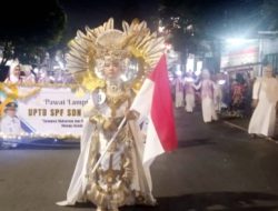 Gemerlap Lampion Mewarnai Malam, Pelajar SDN Blindungan 01 Melangkah dalam Semangat Hijrah