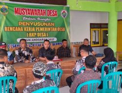 Demi Klabang Lebih Maju, Seluruh Elemen Desa Kompak Susun Rencana Kerja 2027 di Pendopo