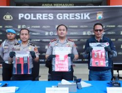Polres Gresik Bongkar Peredaran Narkoba Sistem Ranjau, Dua Kurir Sabu Diamankan