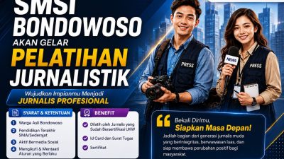 Bukan Sekedar Menulis, SMSI Bondowoso Buka Pelatihan Jurnalistik Berstandar UKW Secara Cuma-Cuma