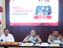 Polres Pacitan Amankan Tersangka Pencuri Emas Senilai Rp.350 Juta Milik Lansia