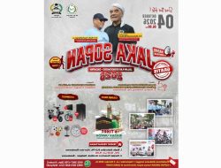 6 Tiket Umrah Jadi Grand Prize! Jaka Sopan 2026, Jalan Sehat Gratis dengan Hadiah Surga