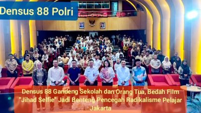 Densus 88 Gandeng Sekolah dan Orang Tua, Bedah Film “Jihad Selfie” Jadi Benteng Pencegah Radikalisme Pelajar Jakarta
