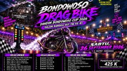 Usung Semangat “One Track, One Family”, Bondowoso Drag Bike Dandim Cup 2026 Siap Meriahkan HUT TNI ke-81
