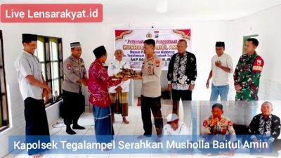 Dari Medan Terjal ke Peresmian: Kapolsek Tegalampel Wujudkan Musholla Baitul Amin di Lereng Gunung Putri Berdiri Kokoh