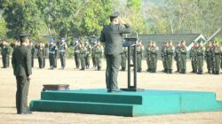 250 Prajurit hingga ASN TNI Ikuti Upacara HUT ke-81 TNI di Lapangan Yonif Raider 514/SY, Bondowoso