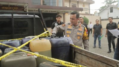 Polres Blitar Ungkap Kasus Dugaan Penimbunan 1.030 Liter BBM Bersubsidi